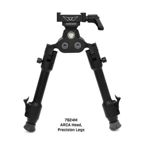 Warne Skyline Pro Bipod - ARCA Mount Precision Legs