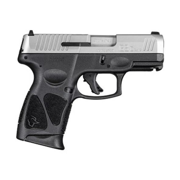 Taurus G3C Handgun 9mm Luger 12rd Magazines(2) 3.26'' Barrel Stainless Slide/Black Grip