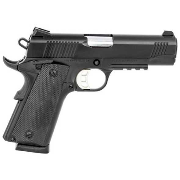 SDS Imports Tisas 1911 Carry B45R Handgun .45 ACP 8rd Magazine 4.25" Barrel Black Cerakote w/Rail