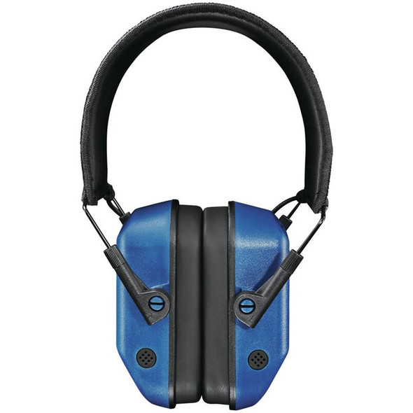 Champion Vanquish Electronic Hearing Protection Ear Muffs 21dB Blue