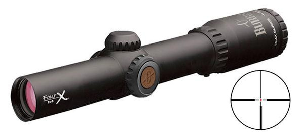 REFURBISHED Burris Four X Tactical Rifle Scope - 1-4x24mm 30mm Illuminated 3P4 Reticle Matte