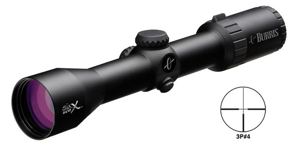 BLEMISHED Burris 2-12x40 Six X Rifle Scope 3P#4 Reticle Matte