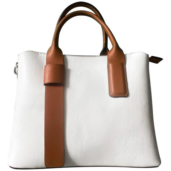 Rugged Rare Brooklyn Concealed Carry Purse White