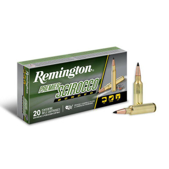 Remington Premier Scirocco Rifle Ammunition .300 WSM 180 gr PT 2980 fps 20/ct