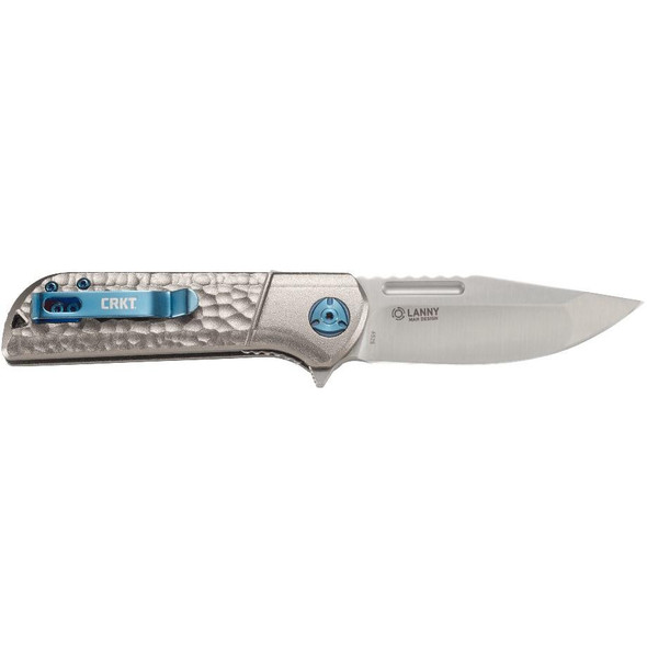 CRKT Lanny Folding Knife Assisted Opening 3 1/5" Blade Silver