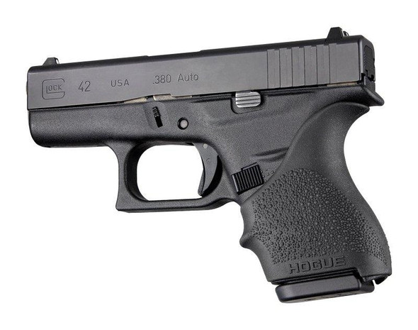 Hogue HandAll Beaver Tail Grip Sleeve Glock 42 43 - Black
