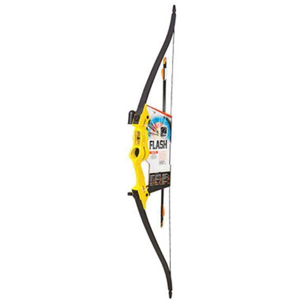 Bear Archery Traditional Youth Bow Flash 18lb Ambidextrous Yellow