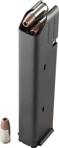 COLT STYLE BLACKENED STAINLESSCPD MAGAZINE AR15 9MM 20RD 