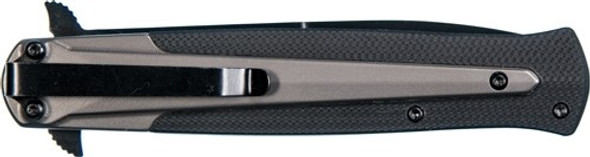BLACK/FDE W/ POCKET CLIPS&W KNIFE M&P DAGGER 4" BLADE 