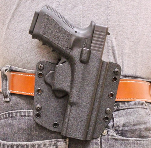IWB/OWB RH KYDX FITS GLOCK 43!DESANTIS SL RAPTOR HOLSTER BLK 