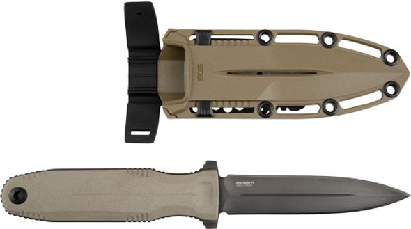 4.77" DBL EDGE BLADE FDE!SOG KNIFE PENTAGON FX FDE 