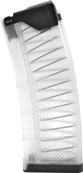 5.56X45 30RD TRANSLUCENT CLR<LANCER MAGAZINE L5AWM AR-15 