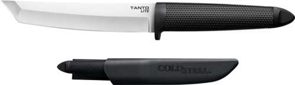 BLADE PLAIN EDGE W/SHEATHCOLD STEEL TANTO LITE 6" TANTO 