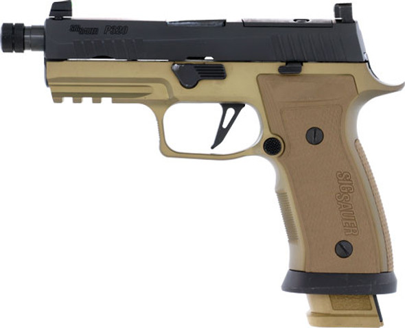 XRAY-3 OR (3)21RD TWO TONE<SIG P320 AXG COMBAT 9MM 4.6" 