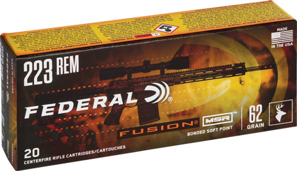 FUSION MSR 20RD 10BX/CSFEDERAL FUSION 223 REM 62GR 