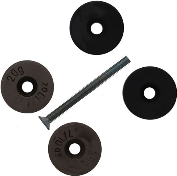 SET OF 5BERETTA B-FAST STOCK WEIGHTS 
