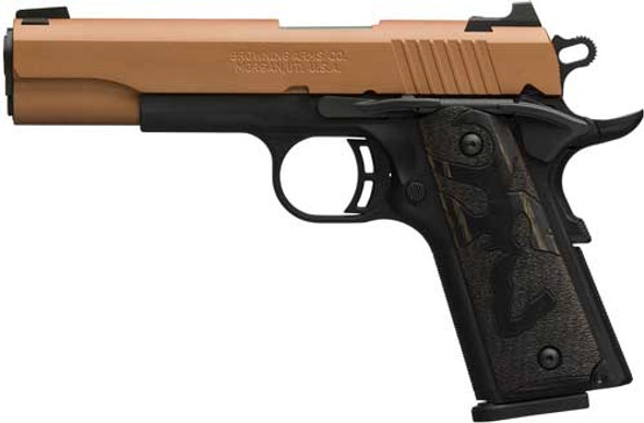 380ACP 4.25" FS 8RD COPPER!BROWNING 1911-380 BLACK LABEL 