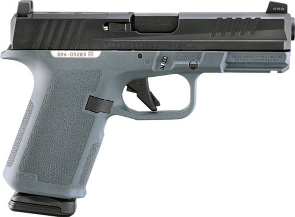 15-SHOT STEALTH GREY GRIPRUGER RXM 9MM LUGER 4" ADJ 