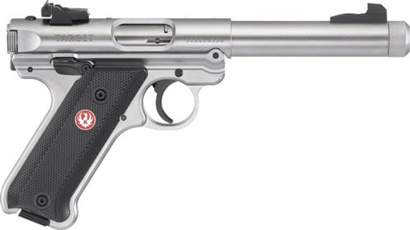 5.5" SS THREADED BULL BBLRUGER MARK IV TARGET 22LR 