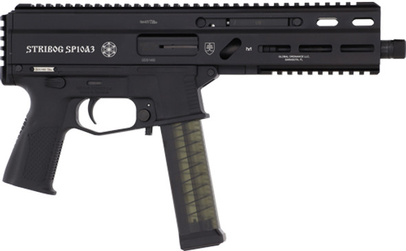 10MM 8" BBL 20 RD MAG BLACKGRAND POWER STRIBOG SP10A3 