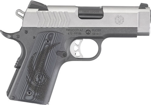 LIGHTWEIGHT OFFICER  2-TONERUGER SR1911 9MM FS 8-SHOT 