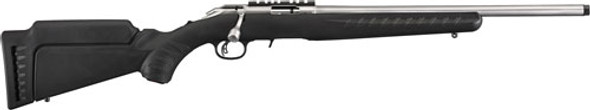 18" STAINLESS THREAED BBLRUGER AMERICAN 17HMR  9-SHOT 