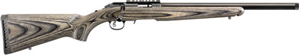 18" HVY BBL THREADED BLK LAMINRUGER AMERICAN 22LR 10-SHOT 
