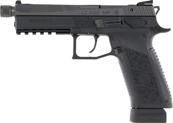 SUPPRESSOR READY BLACKCZ P-09 9MM LUGER FS 21-SHOT 