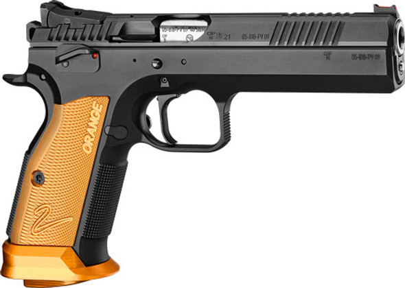 BLACK POLYCOAT ORANGE GRIPCZ TS2 SA 9MM FS 20-SHOT 