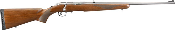 22" STAINLESS WALNUT (TALO)RUGER AMERICAN 22LR 10-SHOT 
