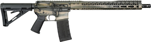 5.56 16" FDE/OD GRN FLAG 30RDBLACK RAIN SPEC+ PATRIOT RIFLE 
