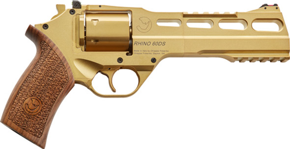 6" ADJ. SIGHT GOLD/WALNUTCHIAPPA RHINO 60SA 357MAG 