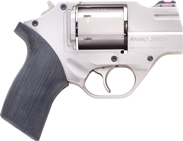 2" FS CHROME/RUBBER W/HOLSTERCHIAPPA RHINO 200DS 357MAG 