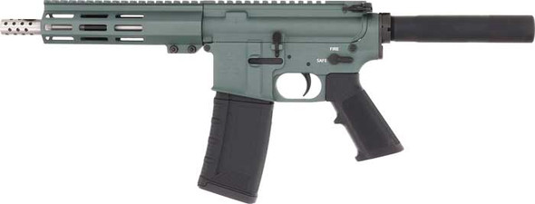 7.5" SS. BBL. CHARCOAL GREENGLFA AR15 PISTOL 223 WYLDE 