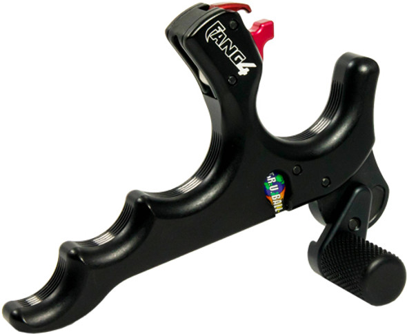 HAND HELD 4-FINGER THUMB BLACKT.R.U. BALL RELEASE FANG 4 