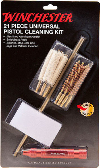 21PC CLEANING KITWINCHESTER UNIVERSAL PISTOL 
