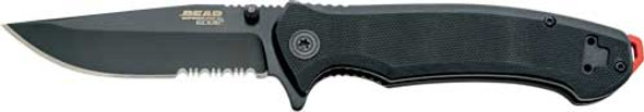 SPRING ASSIST W/SERR BLADE BLKBEAR & SON PATTERN 112 3.5" 
