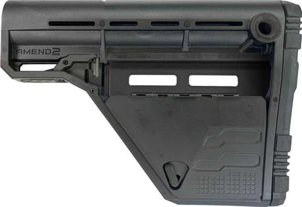 STOCK CARBINE BLK LOW STRG MDLAMEND2 AMS MODULAR MIL-SPEC 