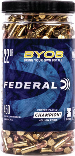 450RD BUCKET 8BX/CSFEDERAL 22LR 36GR HP 1260FPS 