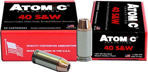 20RD 10BX/CSATOMIC 40 SW 180GR BONDED JHP 