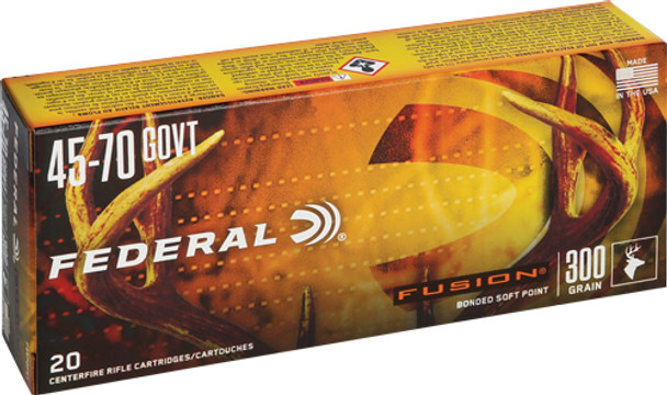 FUSION 20RD 10BX/CSFEDERAL FUSION 45-70 GOV 300GR 