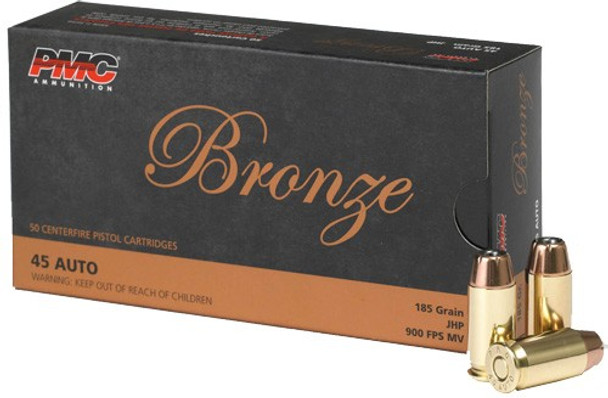50RD 20BX/CSPMC 45 ACP 185GR JHP 
