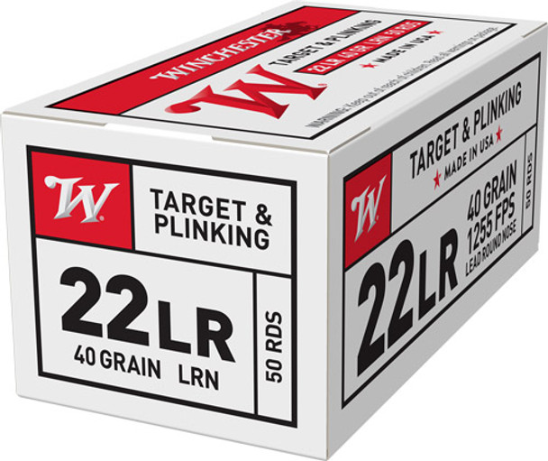 LEAD-RN 1255FPS 50RD 100BX/CSWINCHESTER WILDCAT 22LR 40GR 