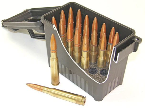BLACK PRE-CUT FOAM LOCKABLEMTM 50 BMG AMMO CAN 20 ROUND 