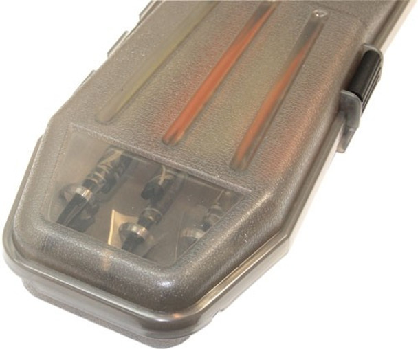HOLDS 6 XBOW BOLTS UP TO 24"MTM TRAVELER XBOW BOLT CASE 