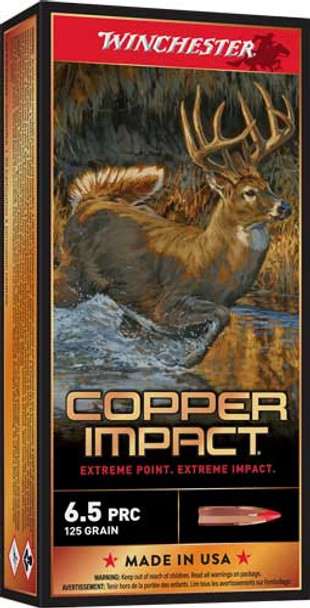 PRC 125GR 20RD 10BX/CSWINCHESTER COPPER IMPACT 6.5 