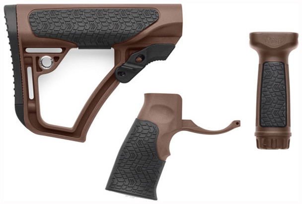 BROWN MIL-SPECDANIEL DEF. AR15 FURNITURE KIT 