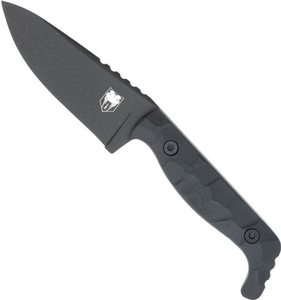 BLACK D2 STEEL W/KYDEX SHEATHCOBRATEC KINGPIN 4" FIXED BLD 