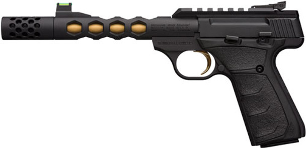 22LR 5.9" AS SR BLACK/GOLDBROWNING BUCK MARK PLUS VISION 