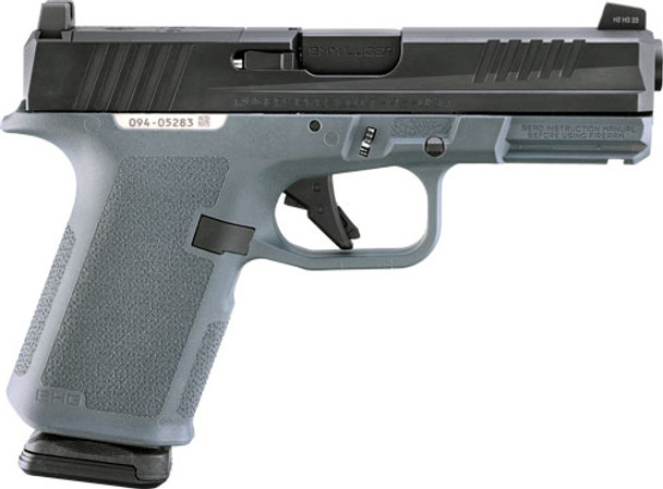 10-SHOT STEALTH GREY GRIPRUGER RXM 9MM LUGER 4" ADJ 